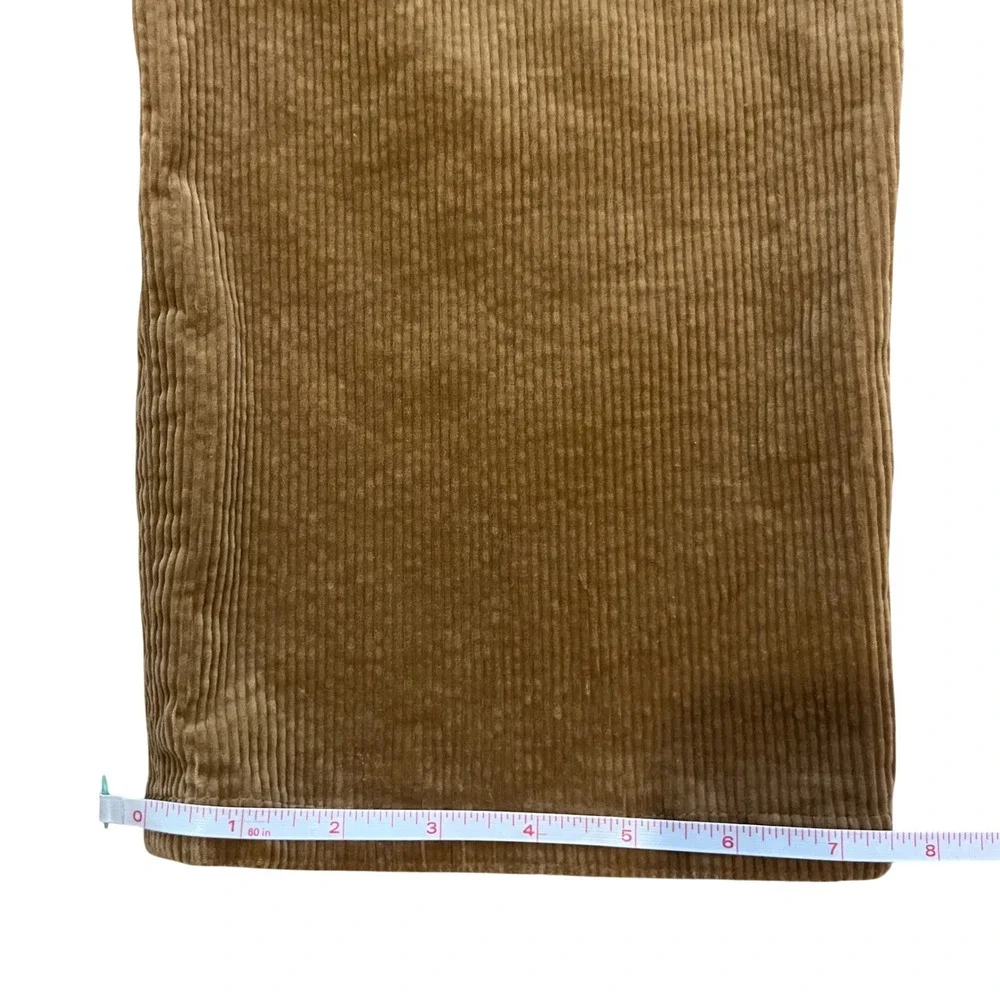 Polo Ralph Lauren Stretch Straight Fit Corduroy Pants Mens 36x30 Tan Brown